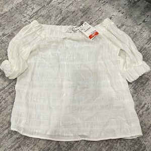 Zara Off The Shoulder Top